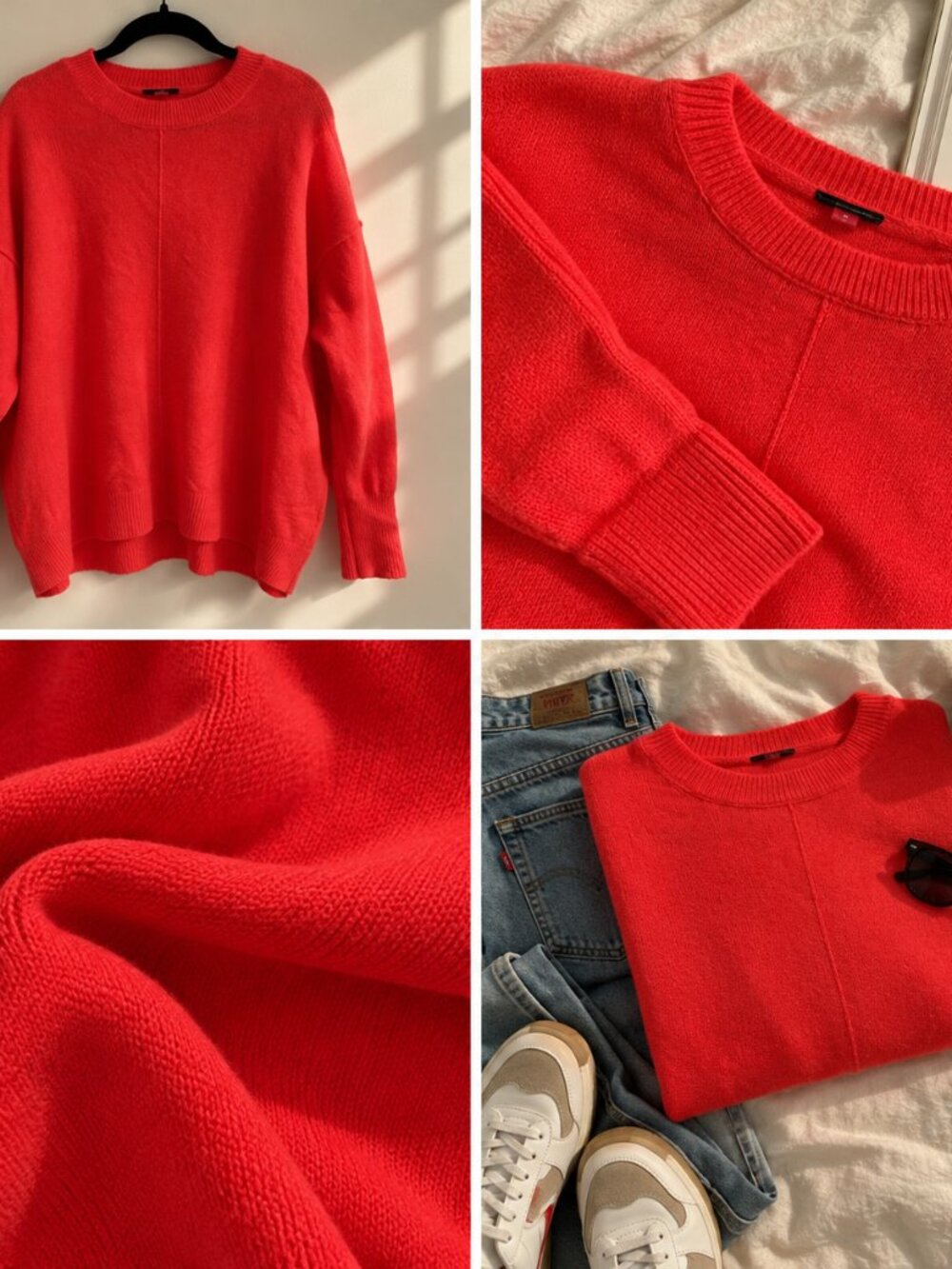 Super Soft Hot Pink Vibrant Sweater